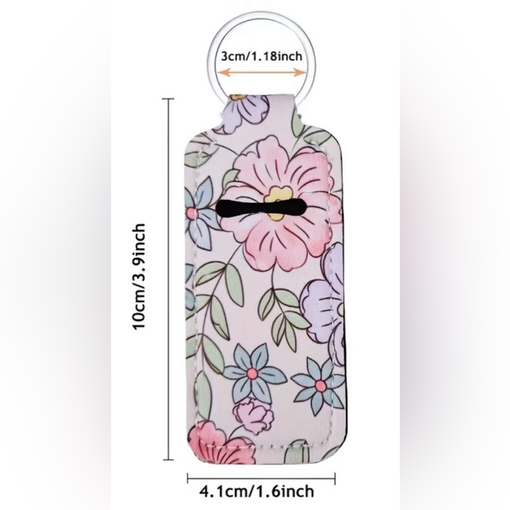 Lip Balm/Chapstick Keychain Holder - set of 5 - Picture 5 of 5